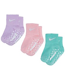 Baby Girls Ankle Socks, Pack of 3