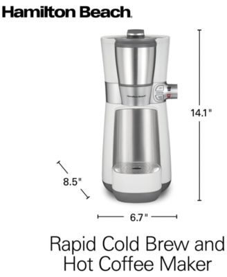 Convenient Craft Single-Serve Rapid Cold Brew & Hot Coffee Maker