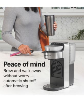 The Scoop Single-Serve Coffee Maker with Removable Reservoir