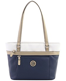 Colorblock Pebble Tote, Created for Macy's