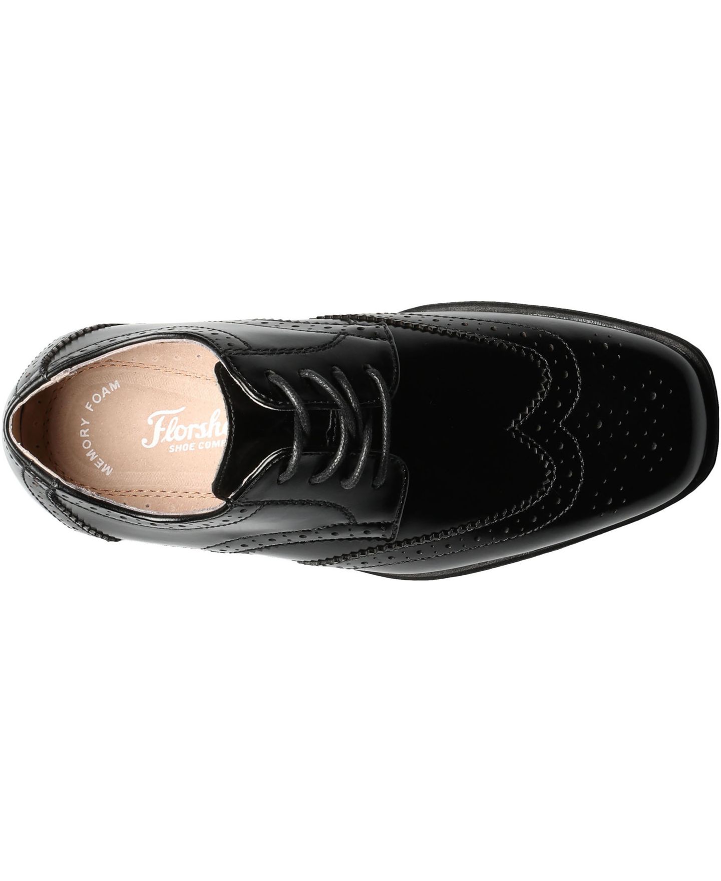 Туфли Florsheim Reveal Wingtip Jr. Oxford Shoes для мальчиков — фото 6