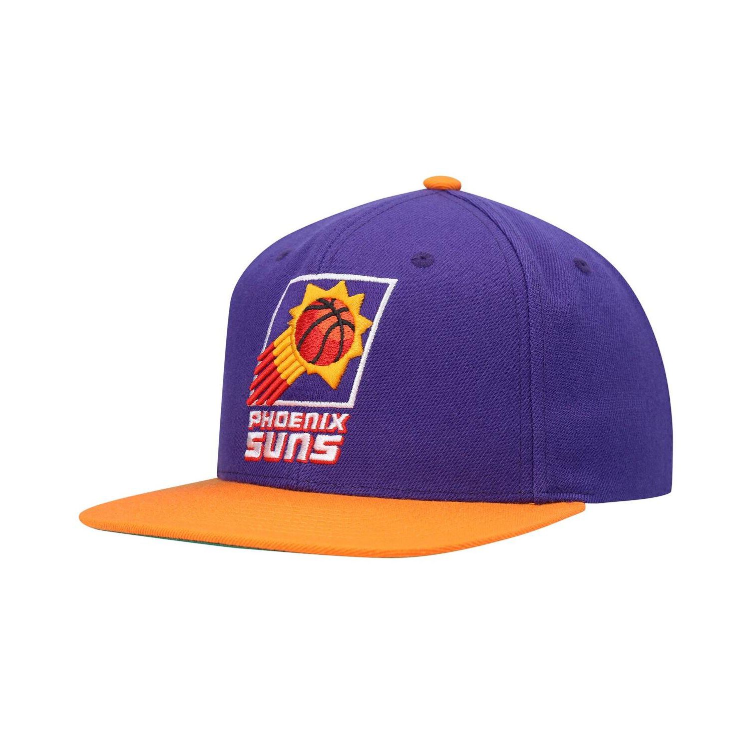 Men's Purple, Orange Phoenix Suns Hardwood Classics Team Two-Tone 2.0 Snapback Hat