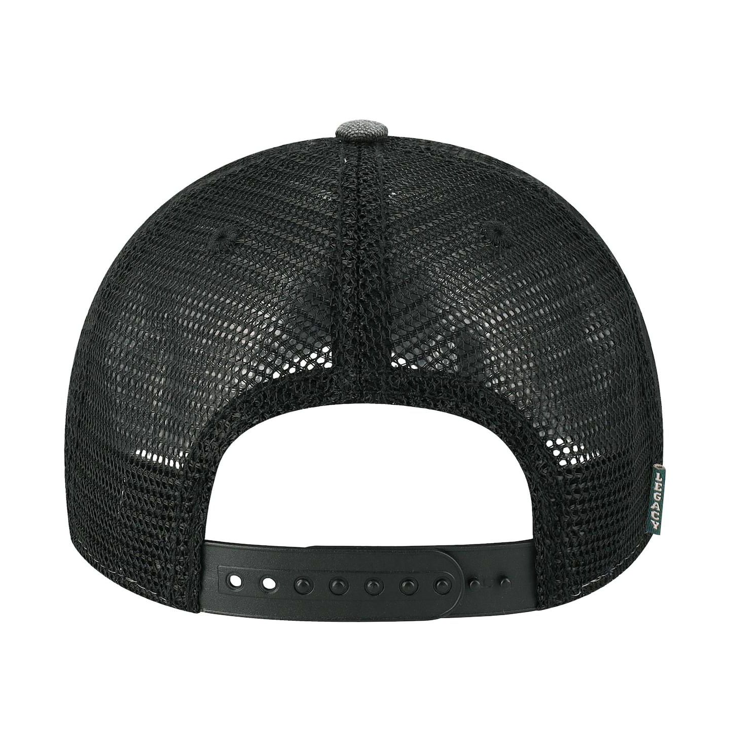 Мужская кепка Legacy Athletic Black Michigan State Spartans Sun & Bars Dashboard Trucker Snapback Hat — фото 5