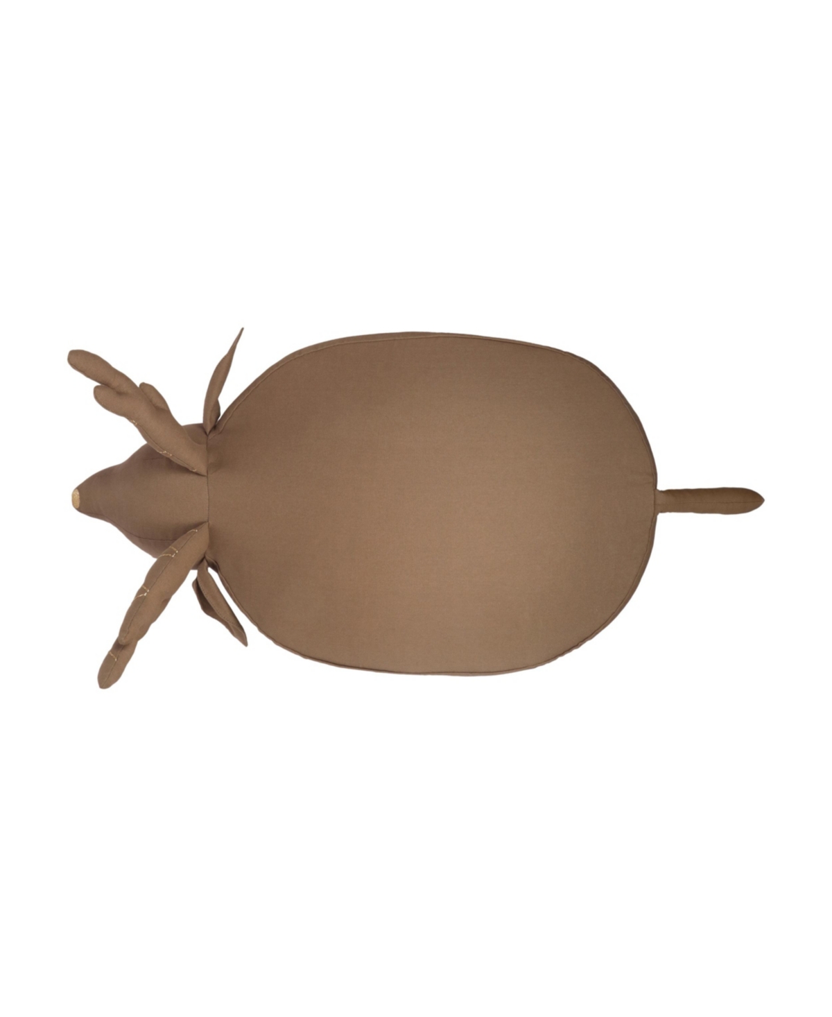 Noble House Elberta Contemporary Kids Deer Ottoman In Brown