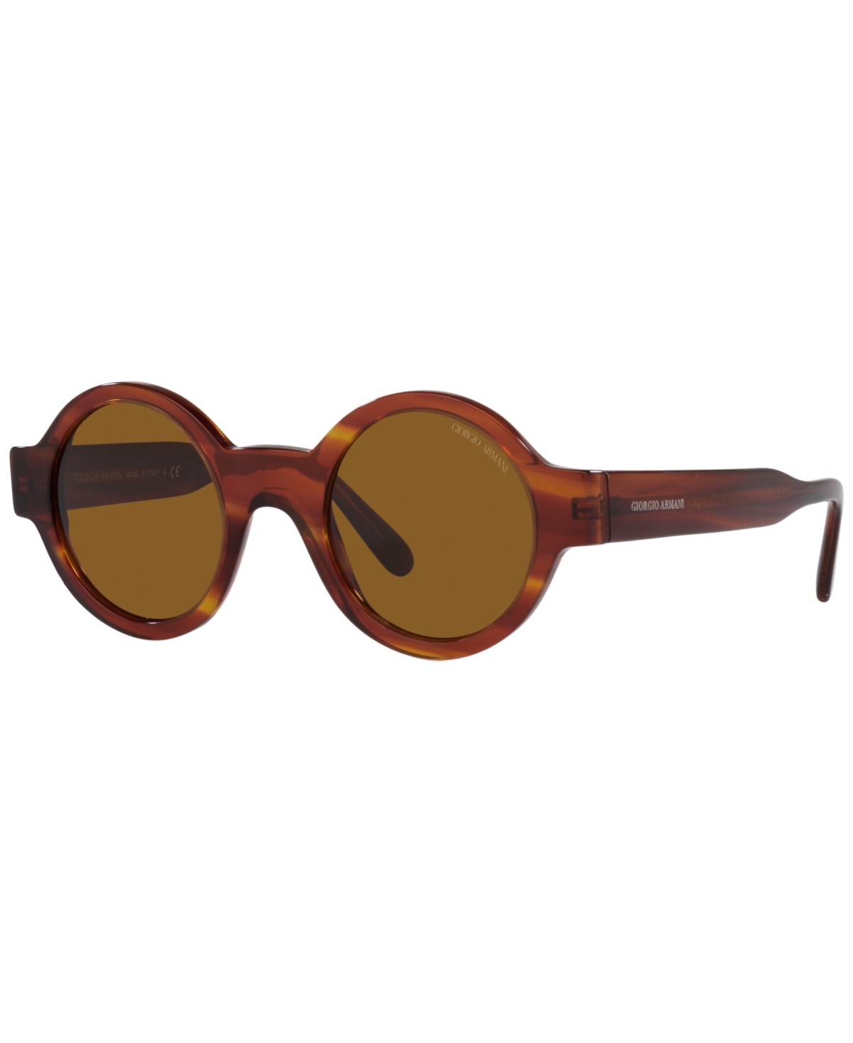Giorgio Armani Women's Sunglasses, 47 In Striped Havana