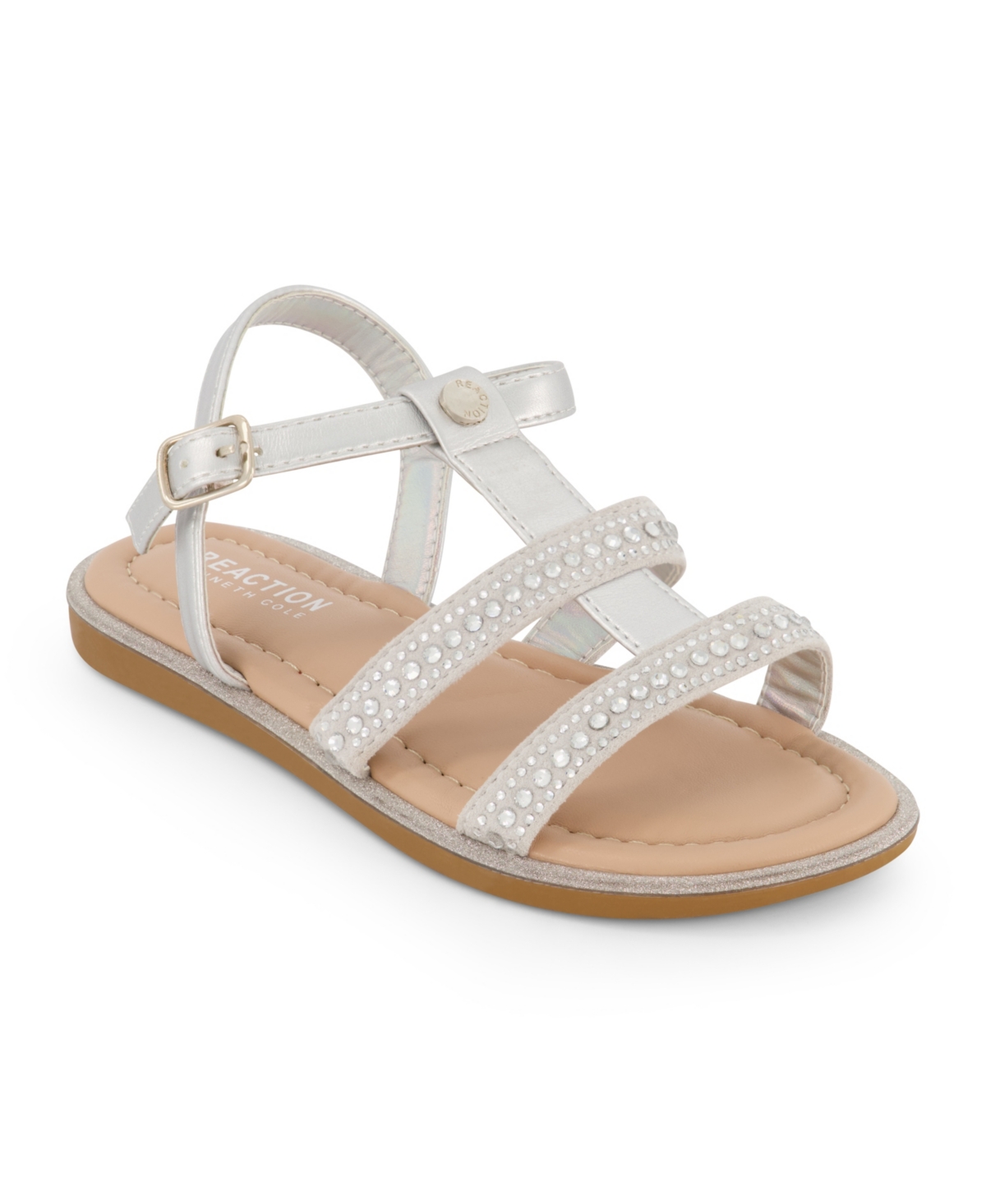 KENNETH COLE NEW YORK BIG GIRLS RHINESTONE DRESS SANDALS