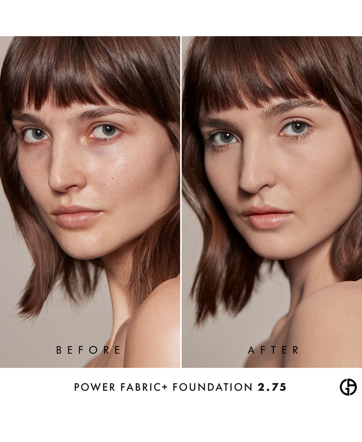 Armani Beauty Power Fabric + Liquid Foundation with Spf 25 - 2.75 (FAIR WITH A PINK UNDERTONE)