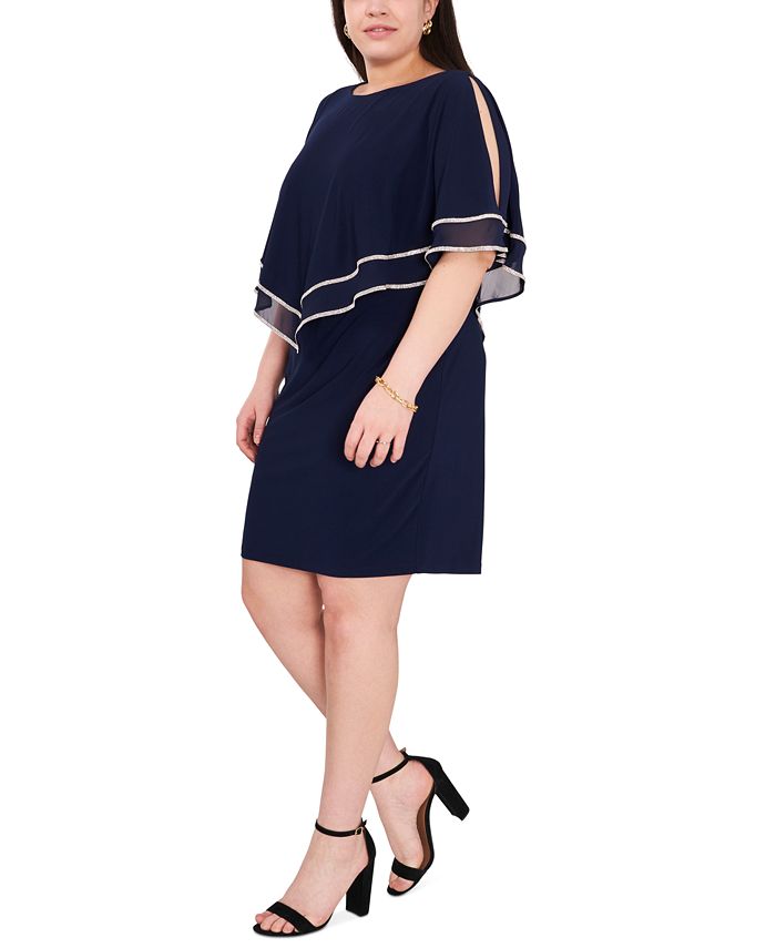 Msk Plus Size Overlay Sheath Dress Macys 8228