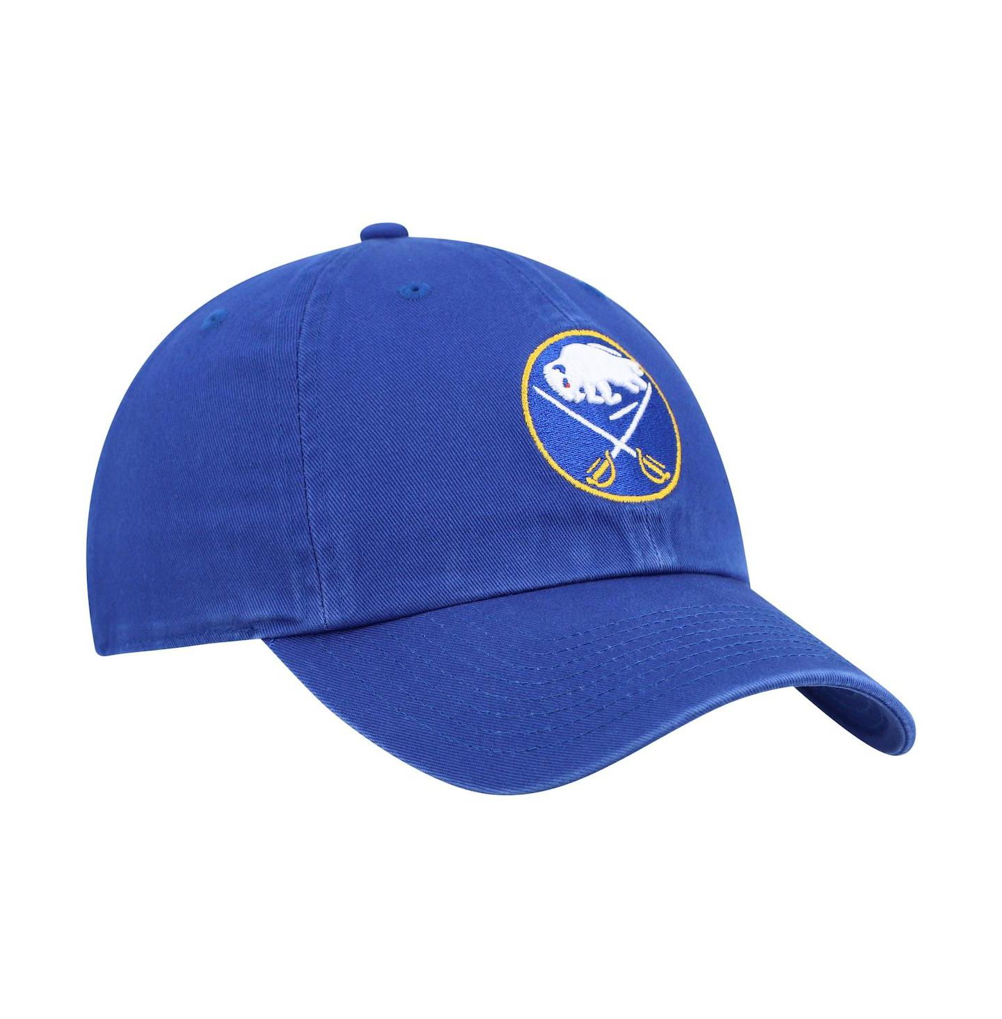 Мужская кепка '47 Brand Royal Buffalo Sabres Logo Clean Up Adjustable Hat — фото 4