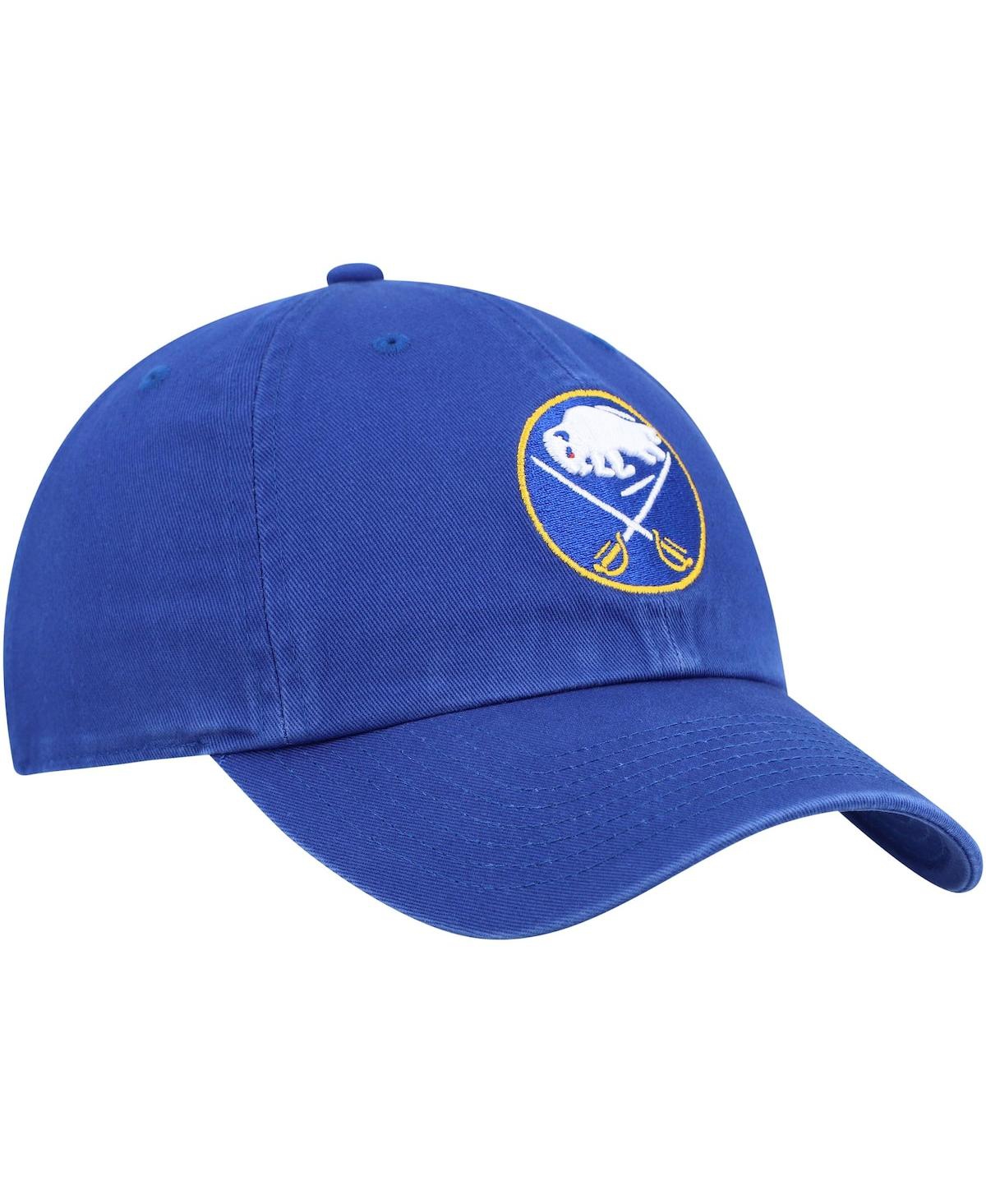 47 Brand Men's '47 Royal Buffalo Sabres Logo Clean Up Adjustable Hat In Royal