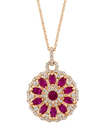EFFY Collection EFFY Ruby 2 1 2 ct. t.w. Diamond 5 8 ct