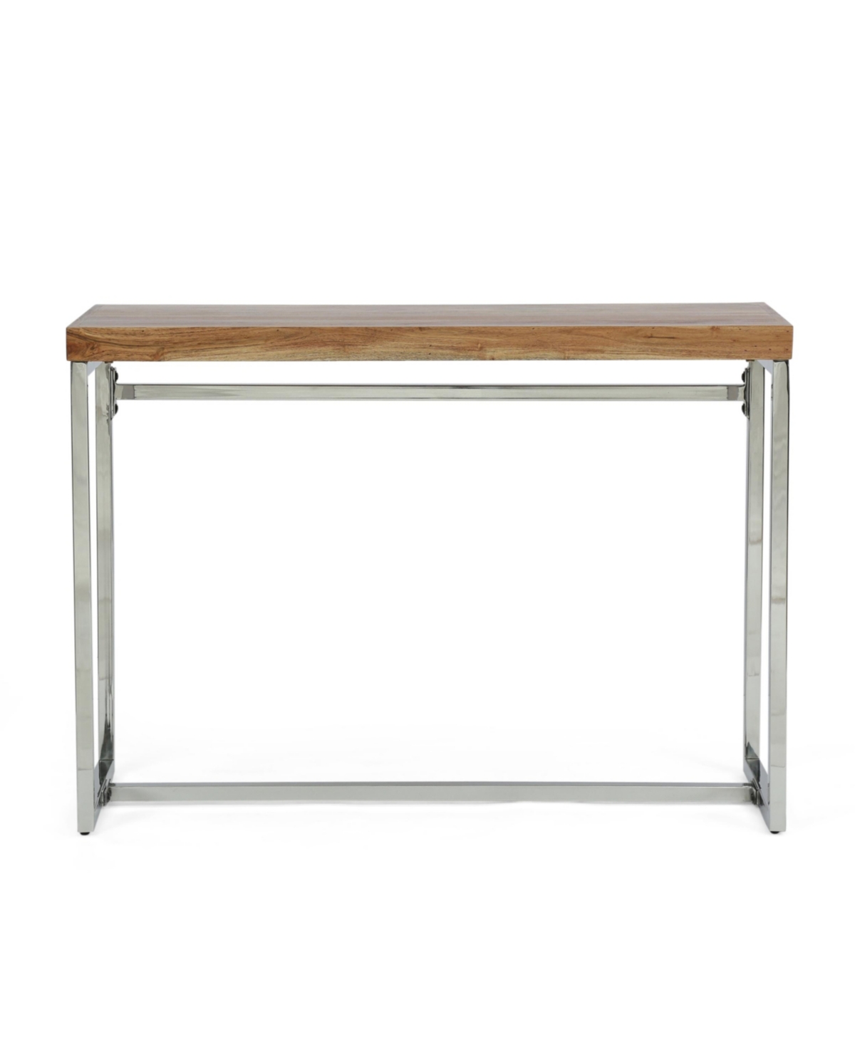 Noble House Berea Rustic Glam Handcrafted Acacia Wood Desk In Natural