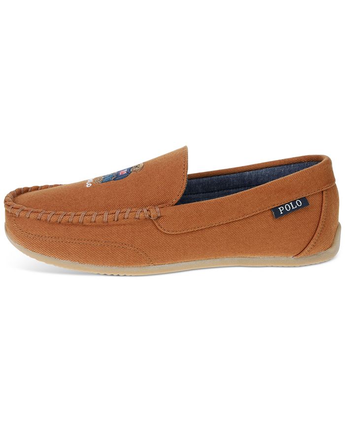polo ralph lauren declan bear slipper