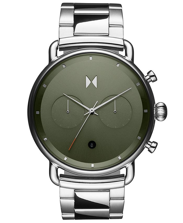 MVMT Men s Blacktop Stainless Steel Bracelet Watch 47mm Macy s
