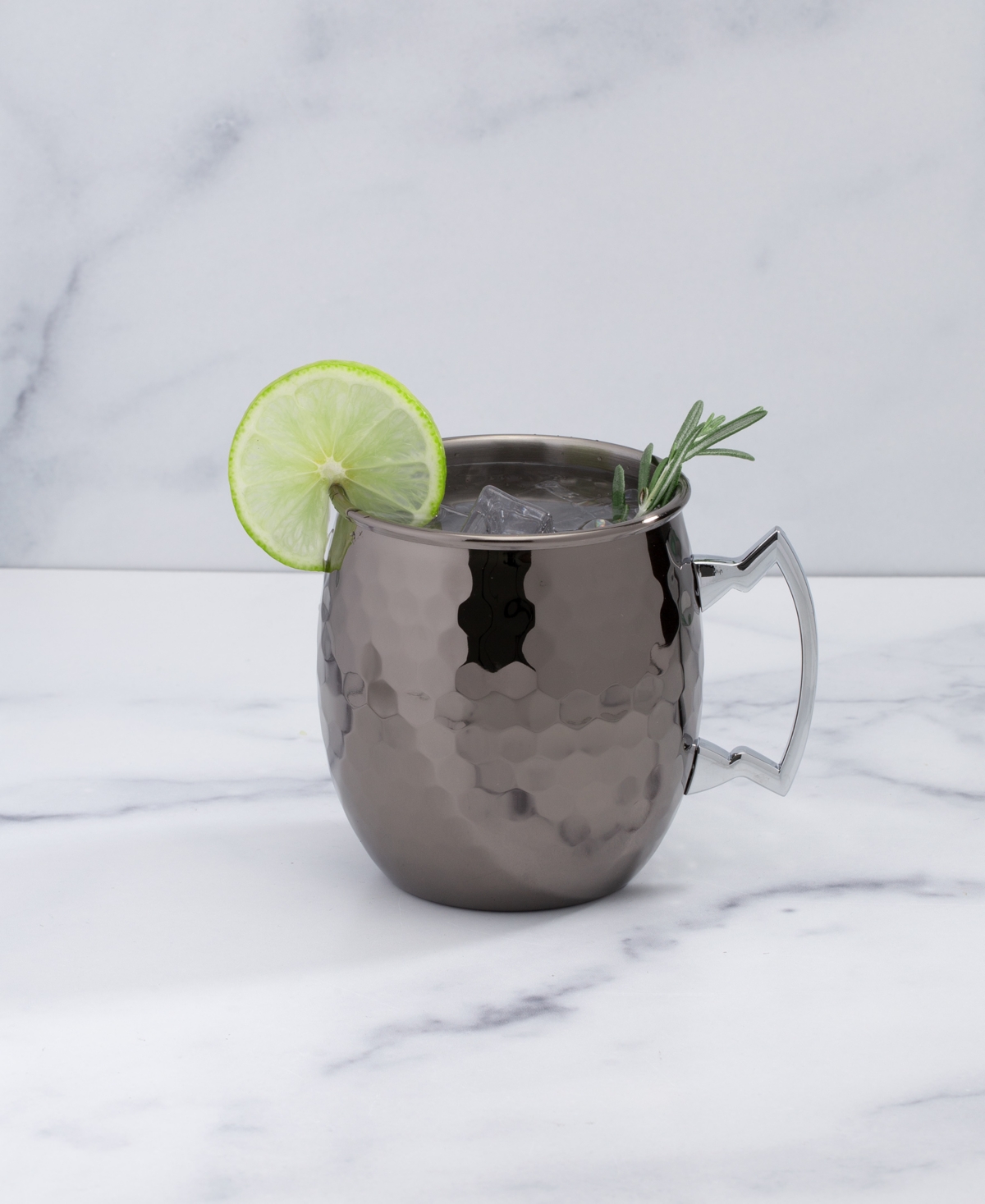 Thirstystone by CambridgeFaceted Moscow Mule Mug - Black