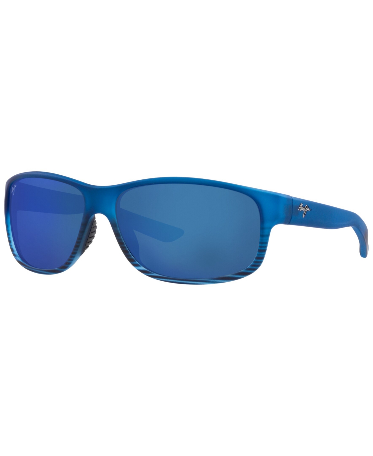 Shop Maui Jim Unisex Polarized Sunglasses, Kaiwi Channel 62 In Blue