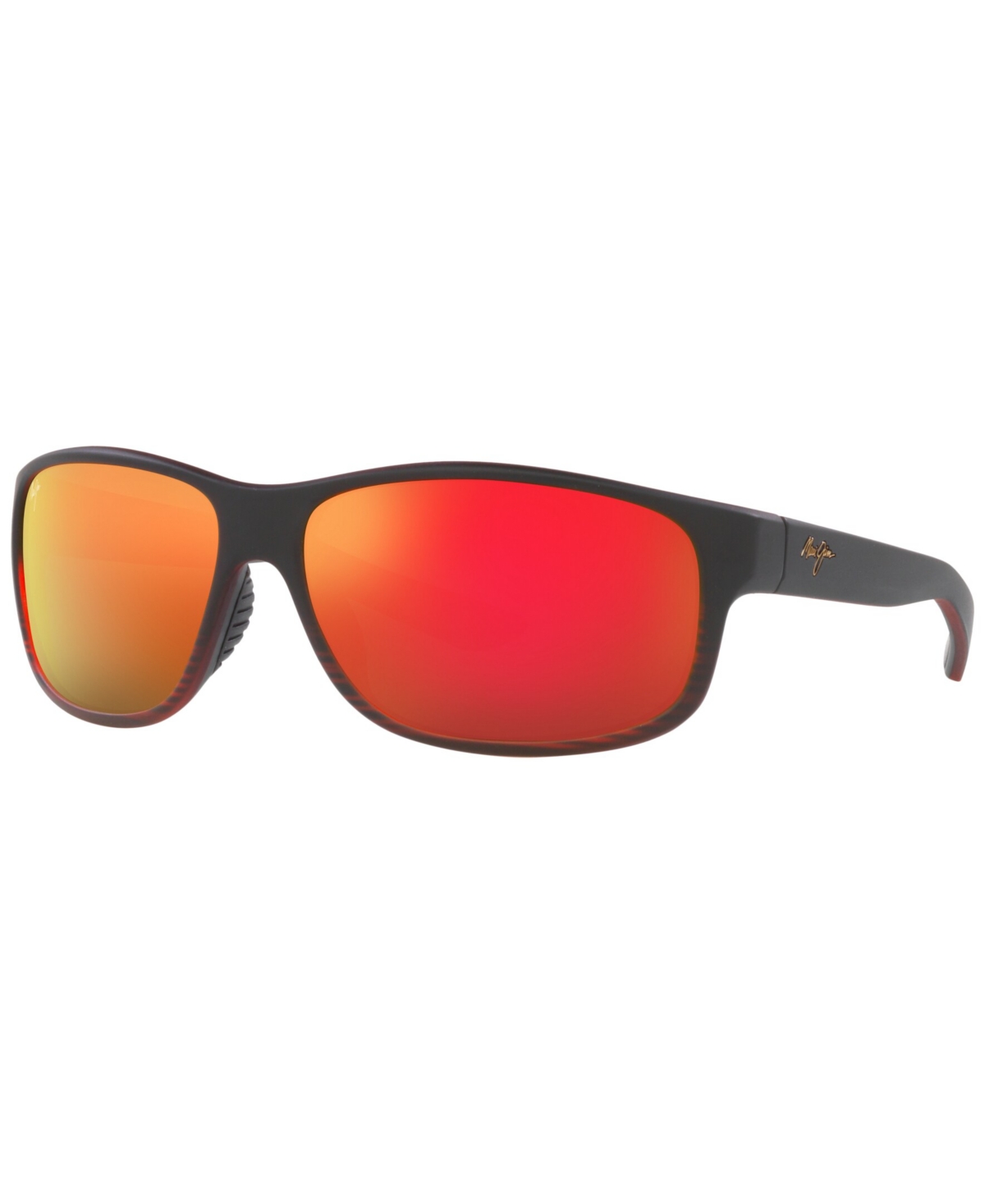 Shop Maui Jim Unisex Polarized Sunglasses, Kaiwi Channel 62 In Red
