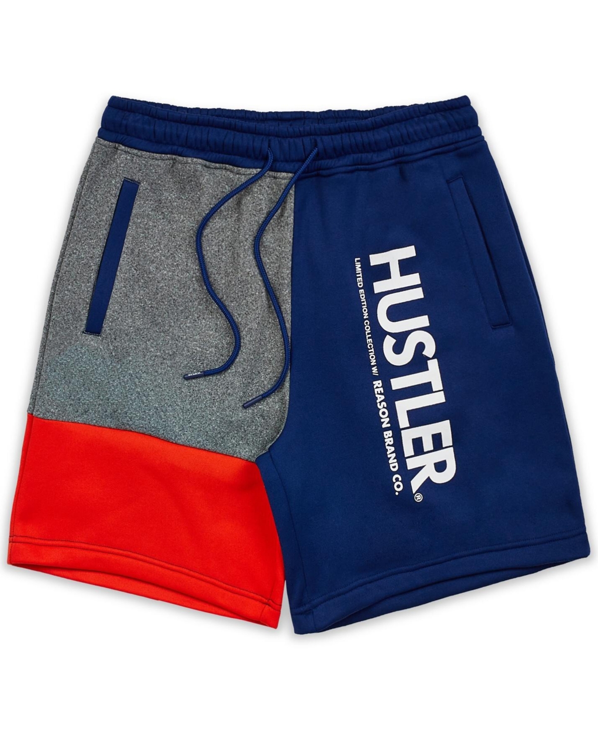 Men's Hustler Color Block Shorts - Multi