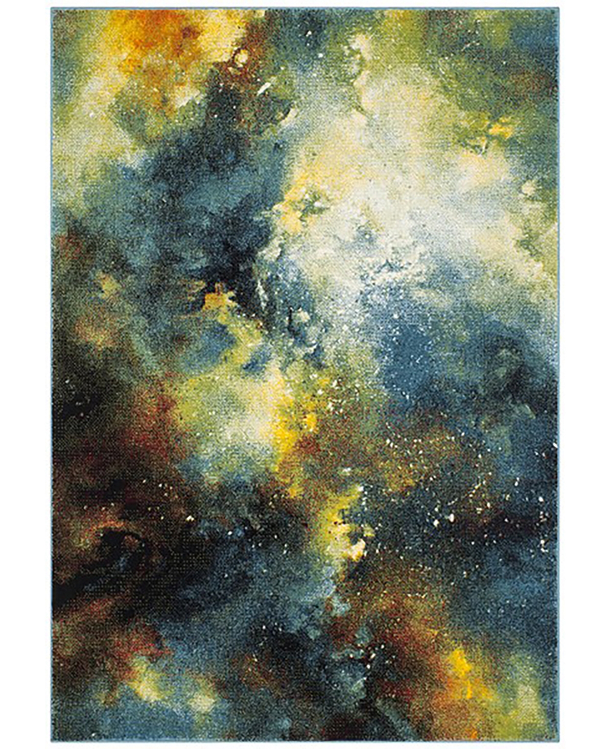 Safavieh Galaxy Gal-111 10'6in x 14' Area Rug - Blue, Multi