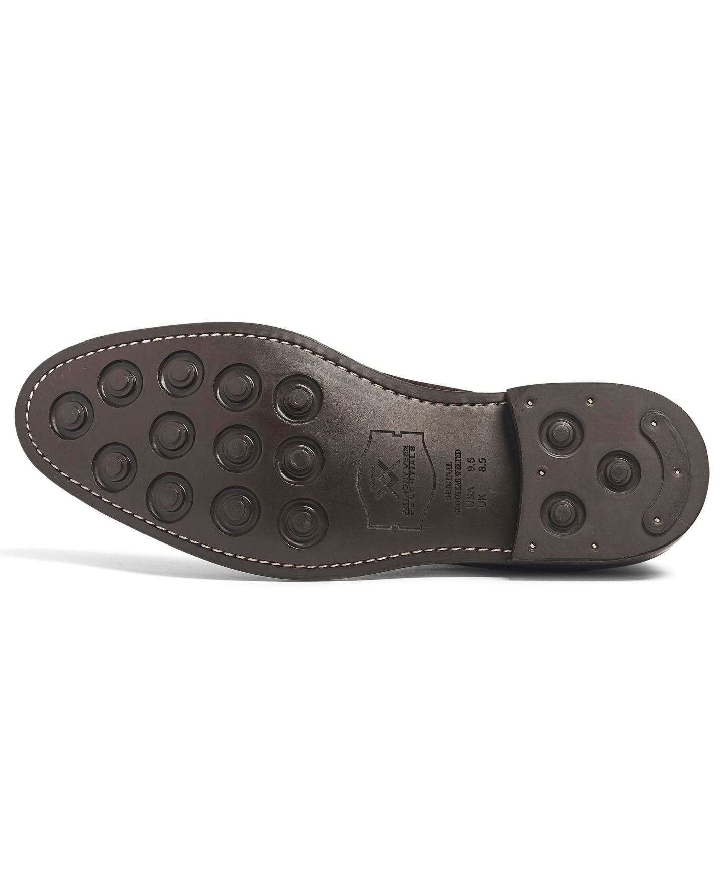 Мужские ботинки Anthony Veer Jefferson Chelsea Leather Pull Up, цвет: Коричневый замшевый — фото 3