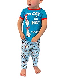 Dr. Seuss Toddler Mommy & Me Cat In The Hat Pajama Set