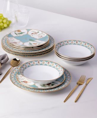 Lodi&#39;s Morning 12-Piece Dinnerware Set, Service For 4