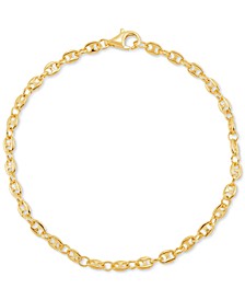 Mariner Link Chain Bracelet in 14k Gold-Plated Sterling Silver, Created for Macy's
