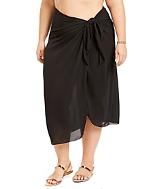 Plus Size Summer Sarong Long Pareo Cover-Up 
