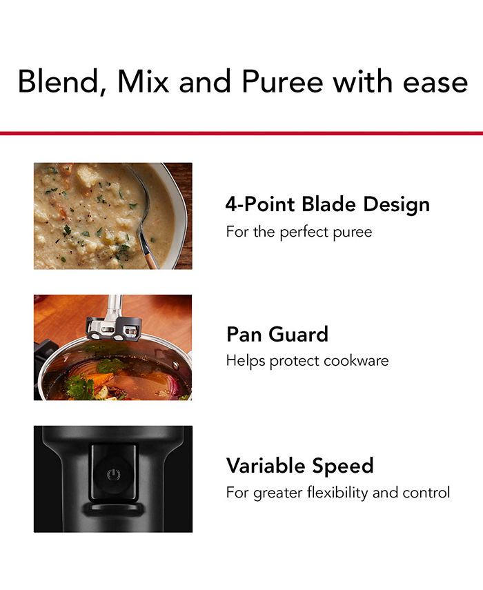 KitchenAid Cordless VariableSpeed Hand Blender, KHBBV53 & Reviews Small Appliances Kitchen