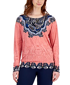 Women's Intricate Adornment Top, Created for Macy's