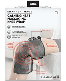 by Sharper Image Vibrating Knee Wrap Heating Pad