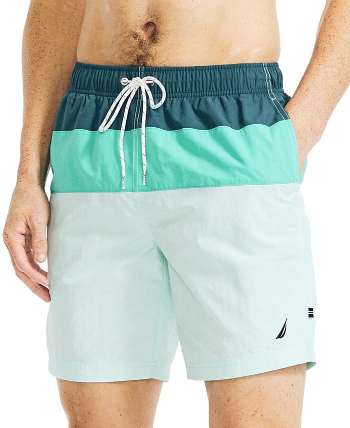 Nautica Men's Colorblocked Swimsuit - Macy's