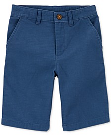 Big Boys Flat-Front Shorts