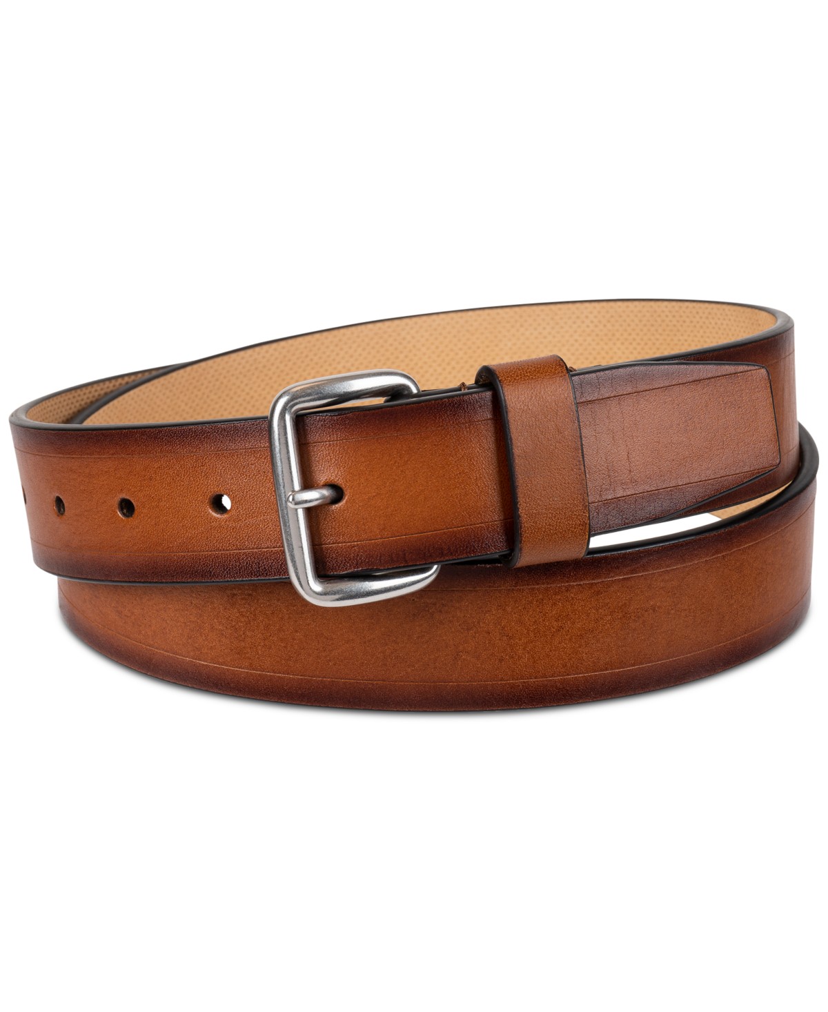 Мужские Cole Haan Men's Wakefield Burnished Dress Belt — фото 1