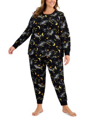 Matching Women s Plus Size Halloween Spooky Night Family Pajama Set Created for Macy s Macy s