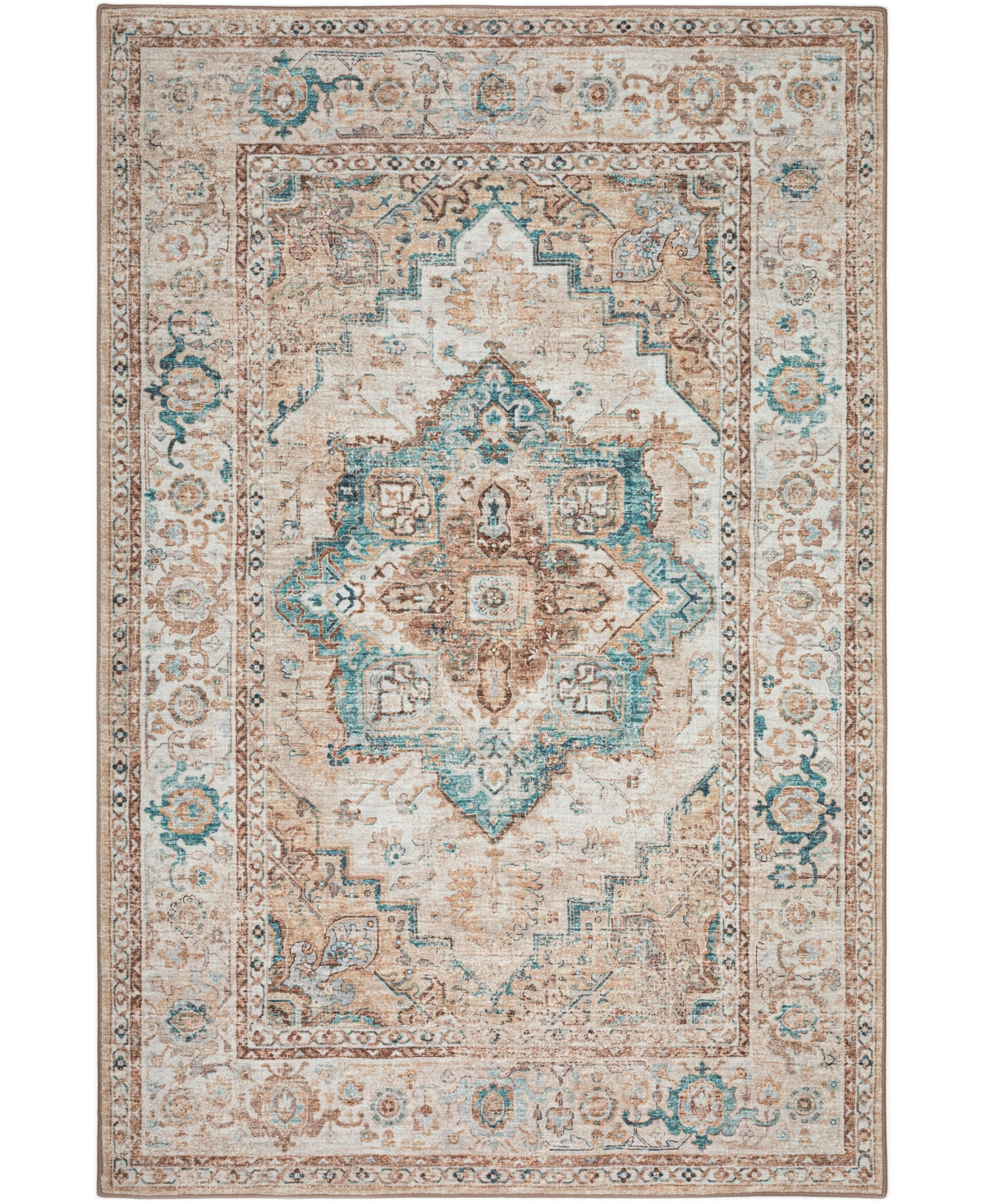 D Style Jericho Jc2 2' X 3' Area Rug In Beige