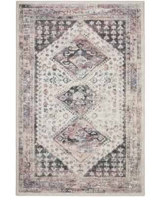 Shop D Style Basilic Bas9 Area Rug In Ivory