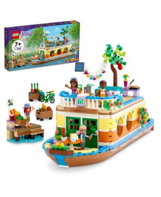 Lego Friends Canal Houseboat Boat Building Kit Set, 737 Pieces