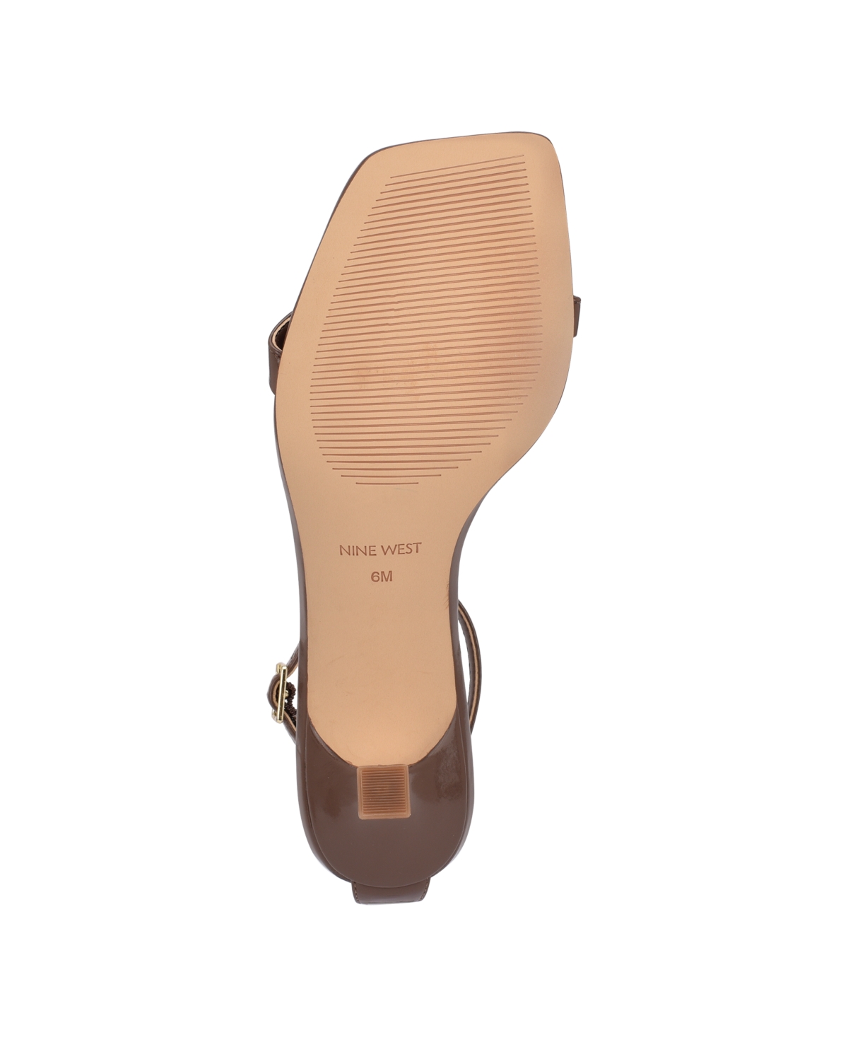 Nine West Women's Ripe Square Toe Kitten Heel Dress Sandals