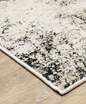 Nebulous 561E 2'3" x 7'6" Runner Area Rug