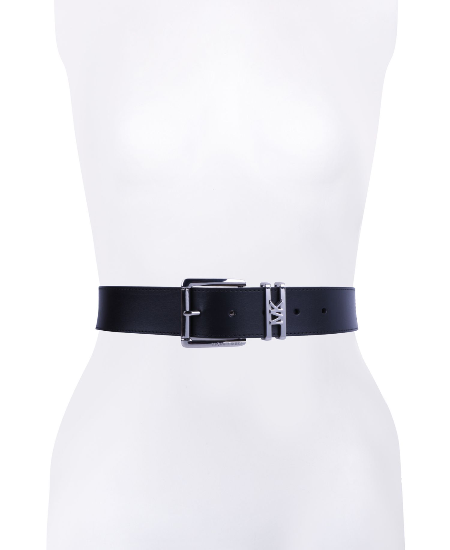 Women's Genuine Leather Logo Belt
