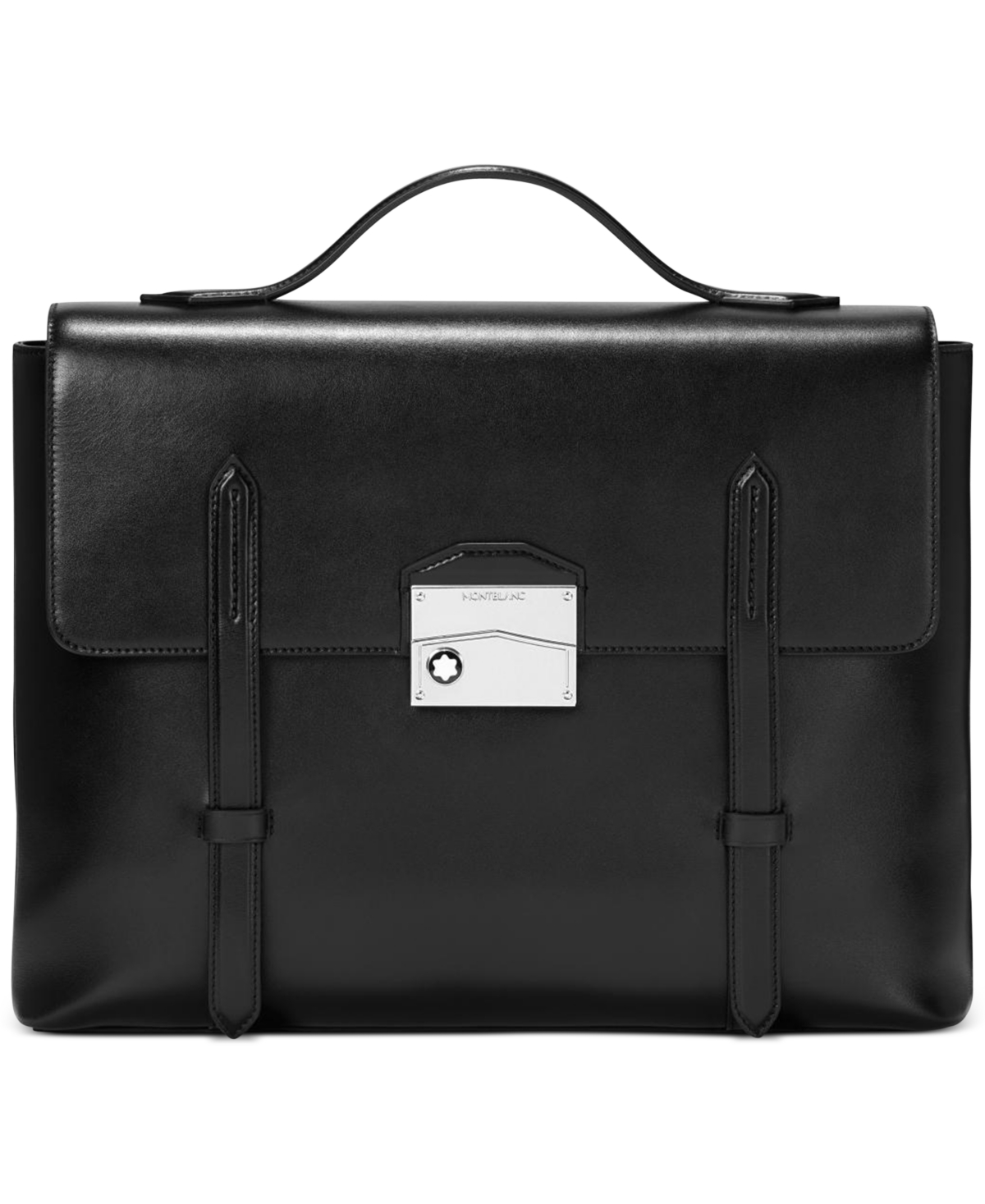 Montblanc Meisterstuck Neo Briefcase Document Case In Black