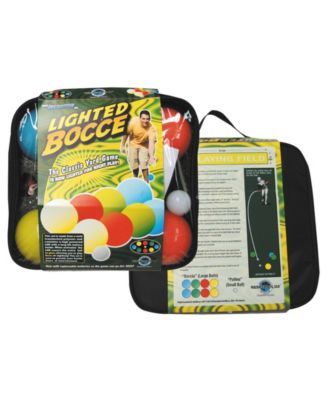 Backyard Fun Lighted Bocce Set, 11 Pieces