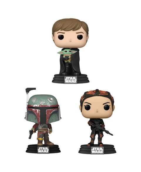 Набор из 3 фигурок Lissi Dolls Star Wars Мандалорец, от 3 лет