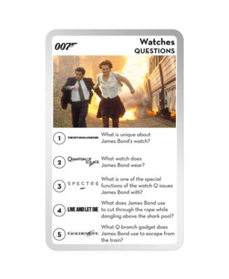 007 James Bond "Every Assignment" Quiz Game, 501 Pieces