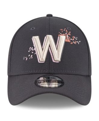 Men's Graphite Washington Nationals City Connect 39THIRTY Flex Hat