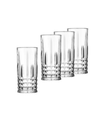 Godinger Cut Crystal 4-Piece Glassware Sets Collection - Macy's