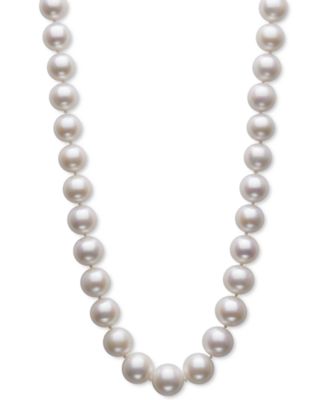 Belle de Mer - Cultured Freshwater Pearl (11-1/2 - 12-1/2mm) 17" Collar Necklace