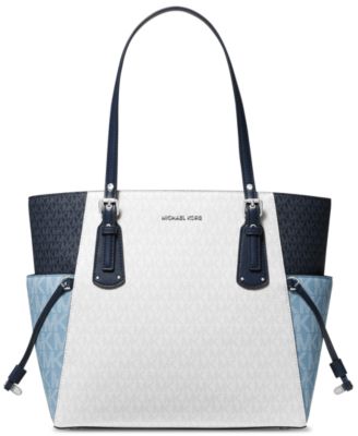 michael kors blue purse macys