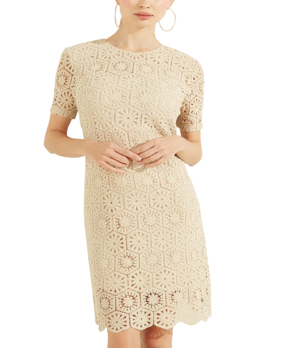 Guess crochet dress store